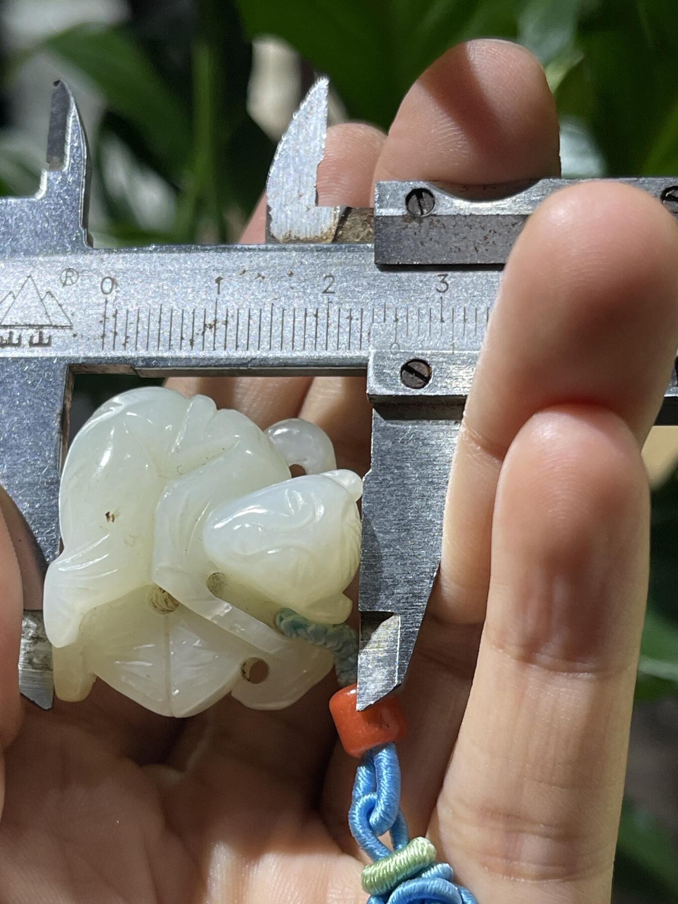 和田玉籽料手工挂饰