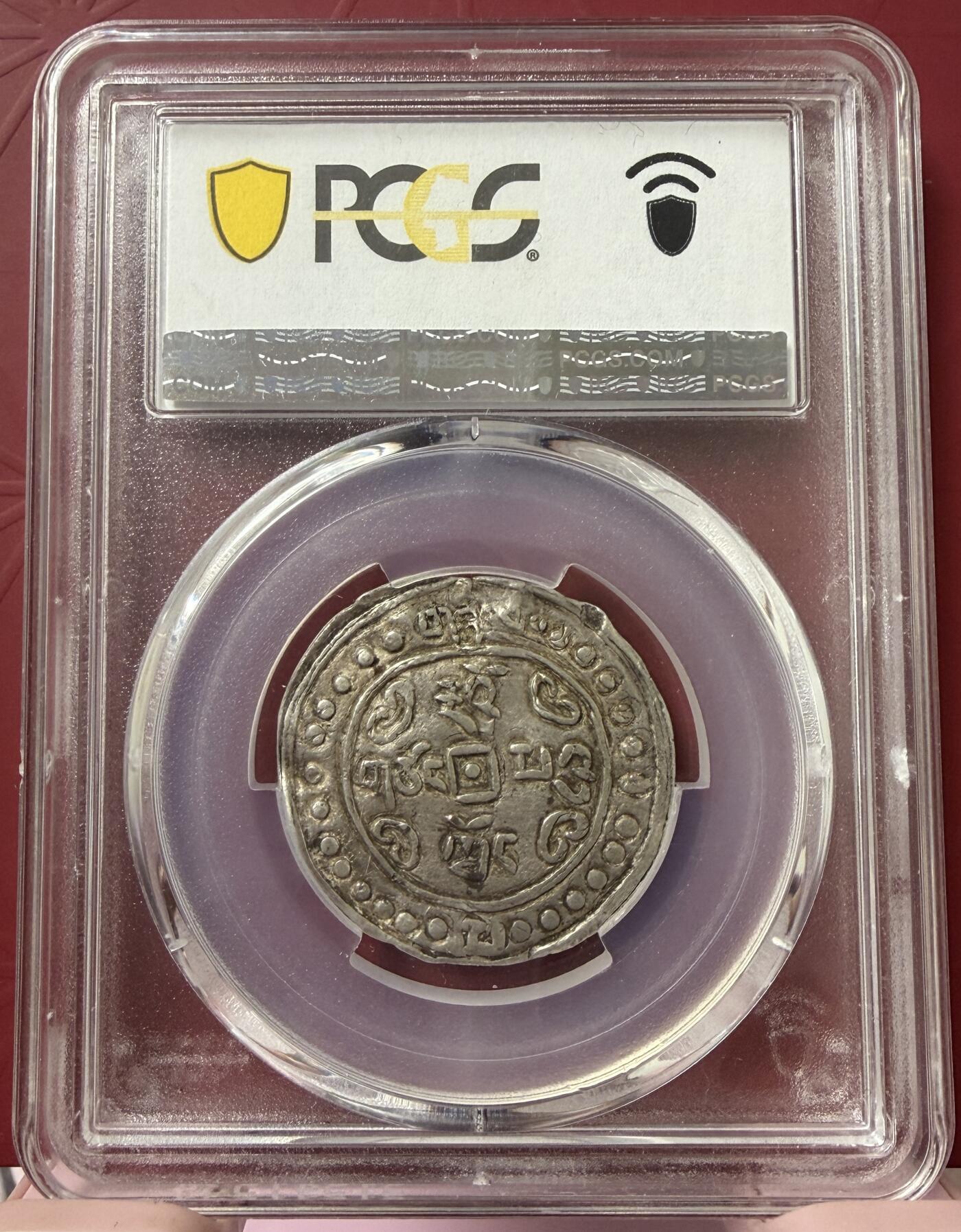 2026年2月捡漏拍 (1822)二 Sho 中国西藏道光二年宝藏银币