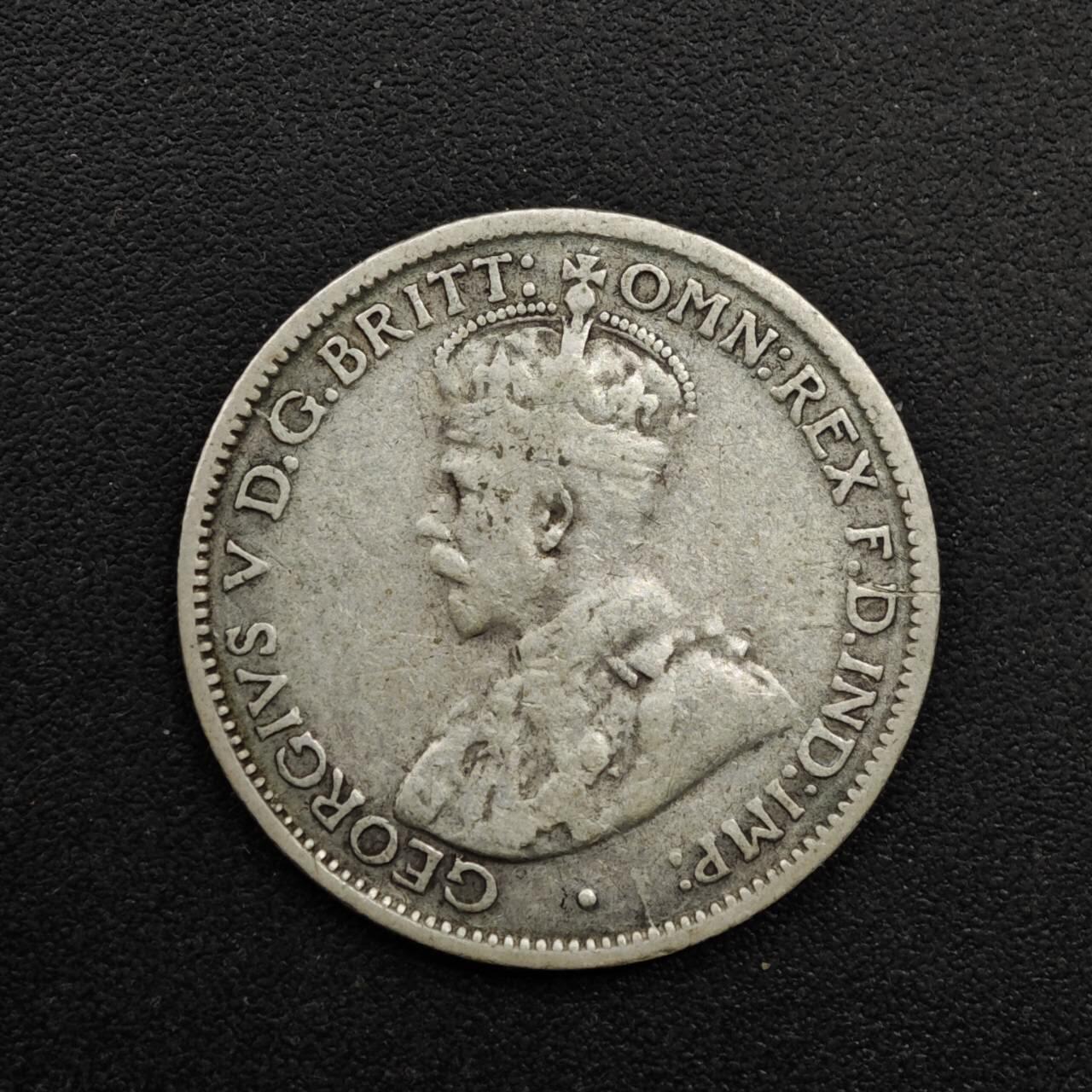 【淘币小摊】实时拍第八百六十三拍   小银币散币场   年前最后一周 之前的预留小年前全部发出 请更换最新收货地址  澳大利亚1936年乔治五世6便士银币