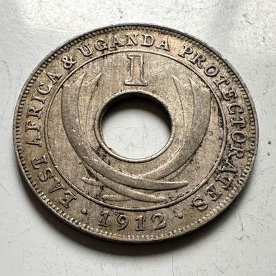 🌹外币初藏🌹🐯2026年第15场  每周二四六晚8️⃣点 接代拍 - 英属东非和乌干达保护地1912年一分