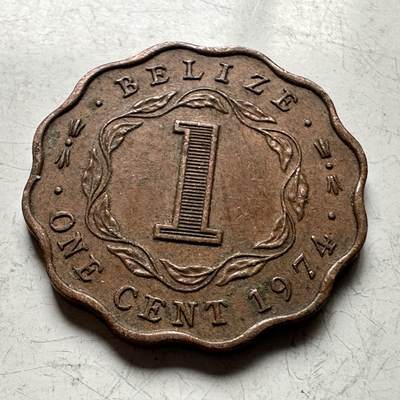 🌹外币初藏🌹🐯2026年第15场  每周二四六晚8️⃣点 接代拍 - 伯利兹1974年一分