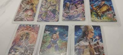 卡游三国浮生如梦诸葛亮一套齐7张， - 卡游三国浮生如梦诸葛亮一套齐7张，