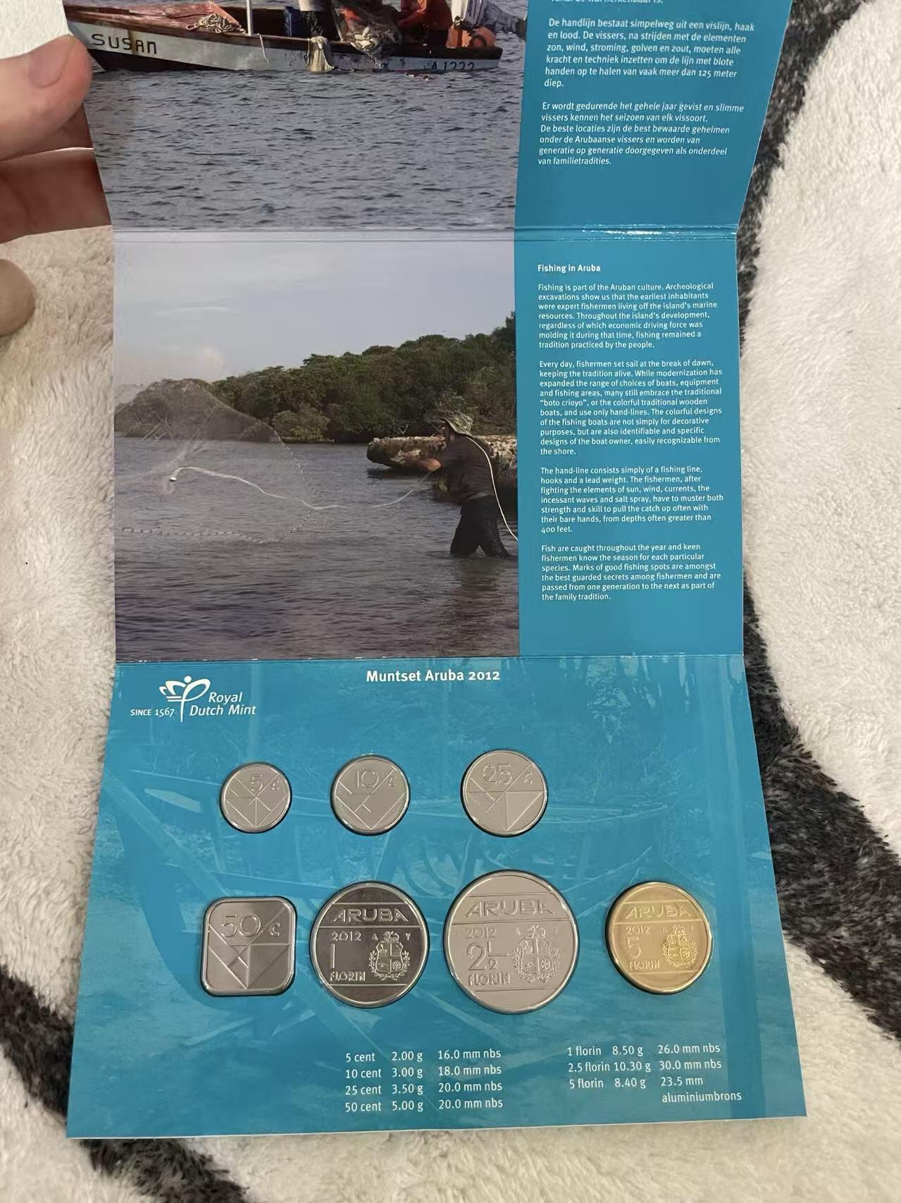 ❤️【币观天下】❤️ 第342期钱币秒杀拍卖场- 2026.2.4秒杀专场 长期征集拍品  阿鲁巴2012年官方原装套币 