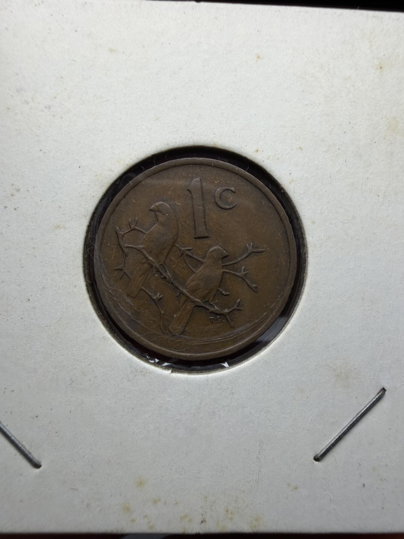 2025年集古藏今外币拍卖第二期-第3场—（总第303拍），可以寄存60天，满160元包邮。 1970年南非一分