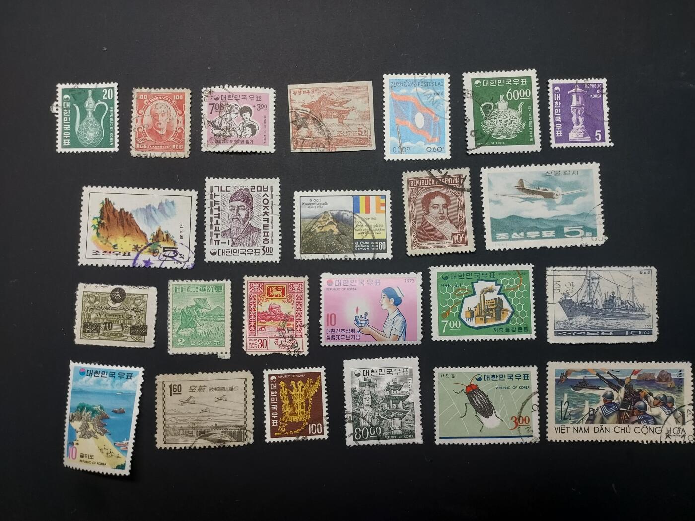 博彦收藏 TM  2月7日 8点邮票专场 全场包邮 外国邮票一组，具体以图片为准，个别瑕疵，大部分上品