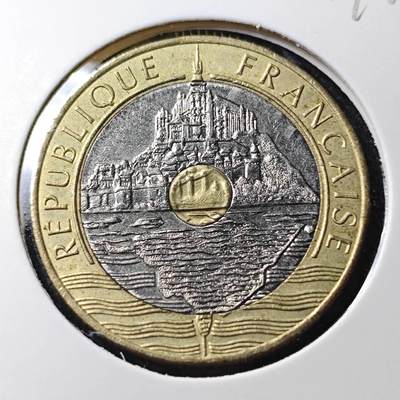KK钱币收藏小铺  第391期  2月预留时间 周末发货 -  法国20法郎三色币