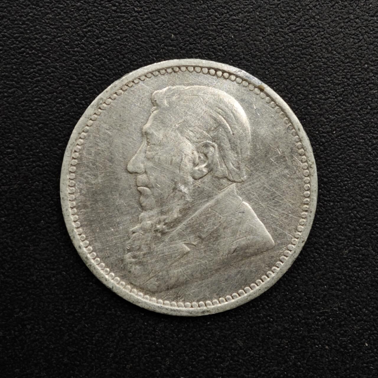 【淘币小摊】实时拍第八百六十三拍   小银币散币场   年前最后一周 之前的预留小年前全部发出 请更换最新收货地址  南非德兰士瓦1896年3便士银币