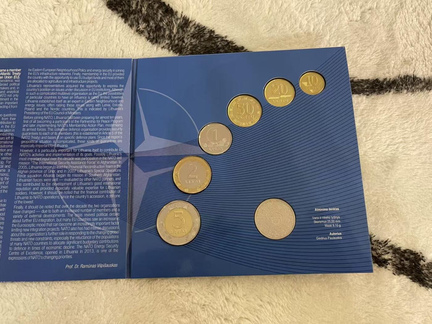 ❤️【币观天下】❤️ 第342期钱币秒杀拍卖场- 2026.2.4秒杀专场 长期征集拍品  立陶宛2014年精制关门套币 含一枚纪念银章 稀少