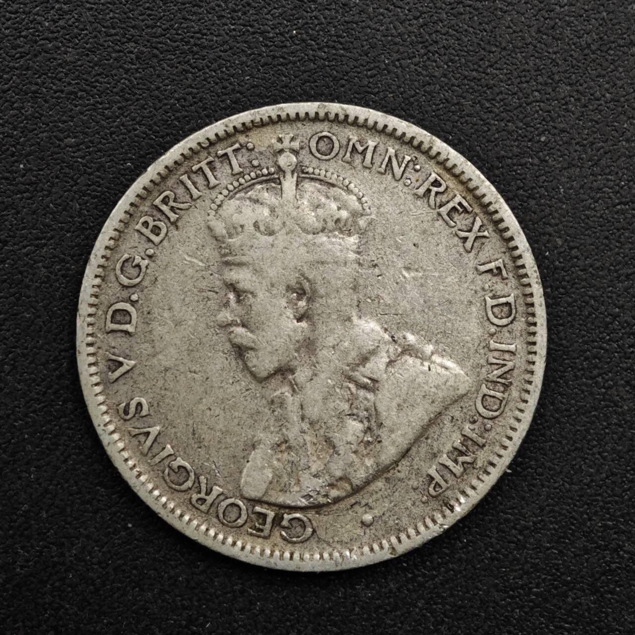 【淘币小摊】实时拍第八百六十三拍   小银币散币场   年前最后一周 之前的预留小年前全部发出 请更换最新收货地址  澳大利亚1927年乔治五世6便士银币