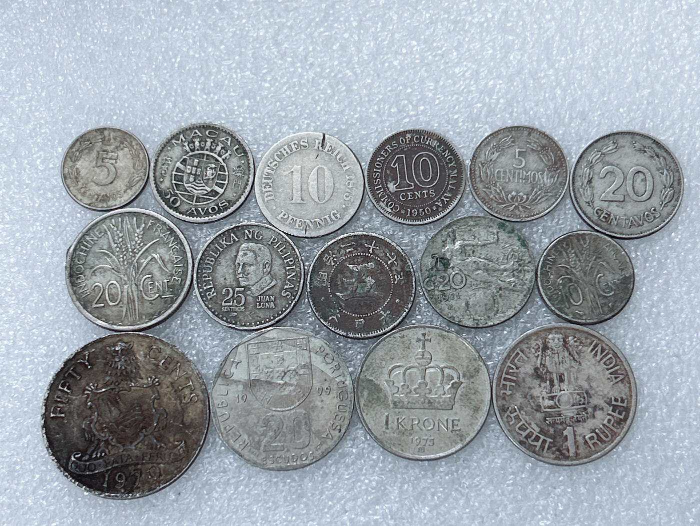 第一海外回流一元起拍收藏 散集专场  第298期 散币一组 15枚