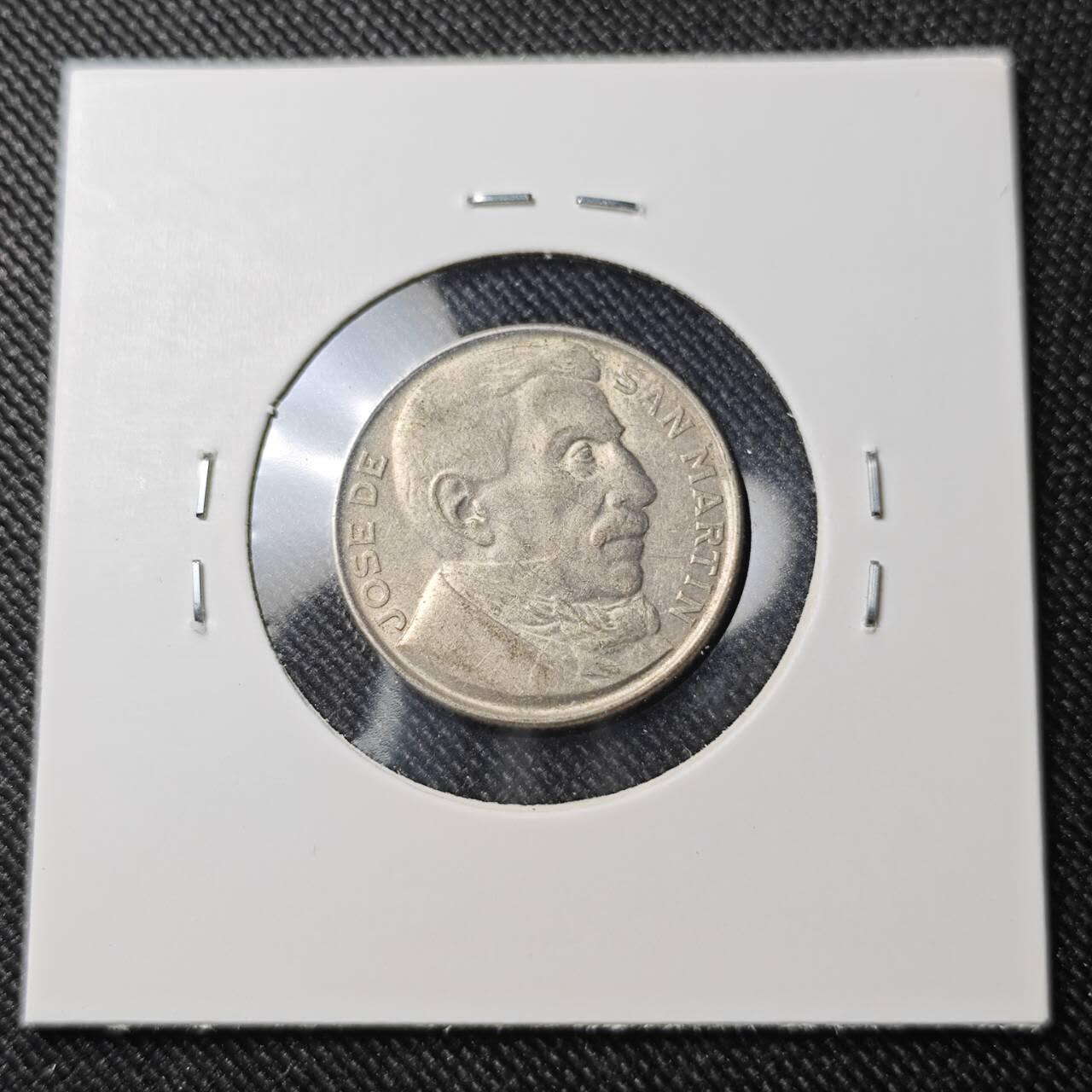 KK钱币收藏小铺  第391期  2月预留时间 周末发货  阿根廷20分纪念币