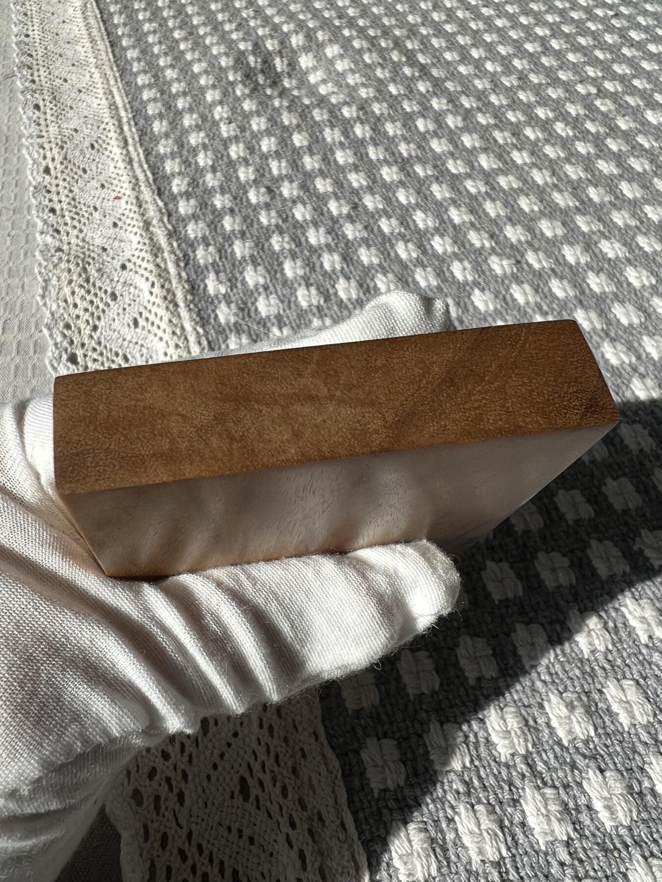 零元拍：A35金丝楠平安无事牌，3D立体水波香喷喷的小金砖，金光闪闪，77.5/6916.5MM