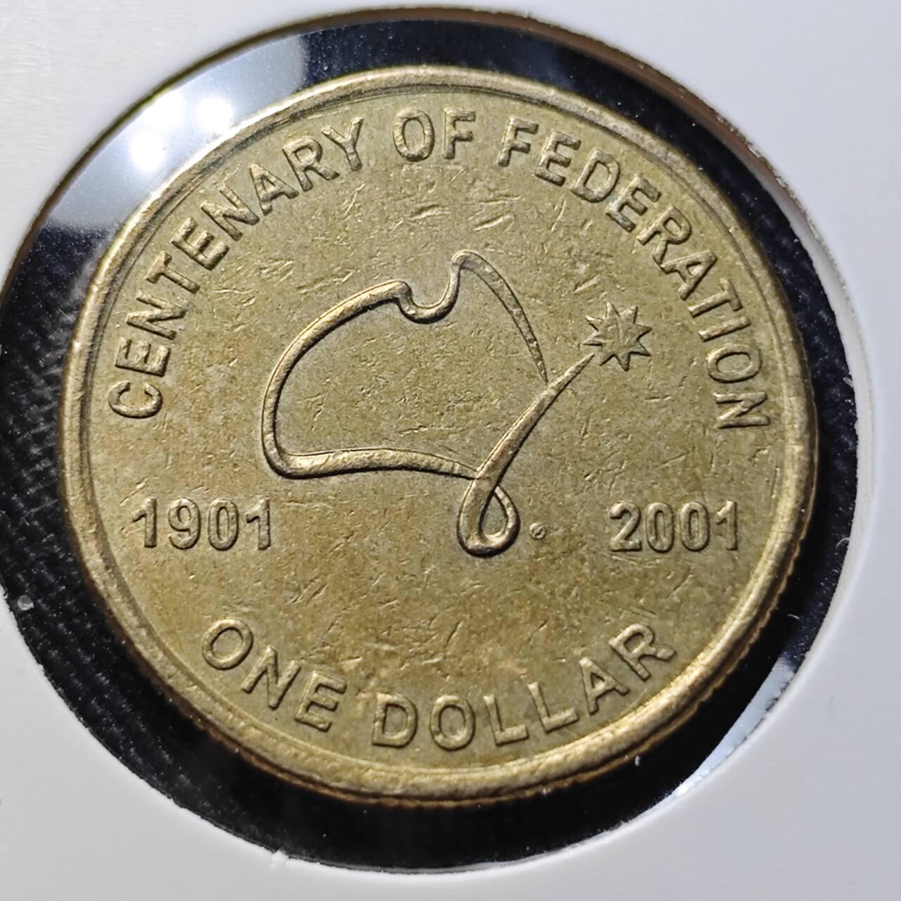 KK钱币收藏小铺  第391期  2月预留时间 周末发货  澳大利亚1元纪念币