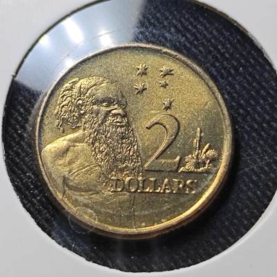 KK钱币收藏小铺  第391期  2月预留时间 周末发货 -  澳大利亚2元 好品