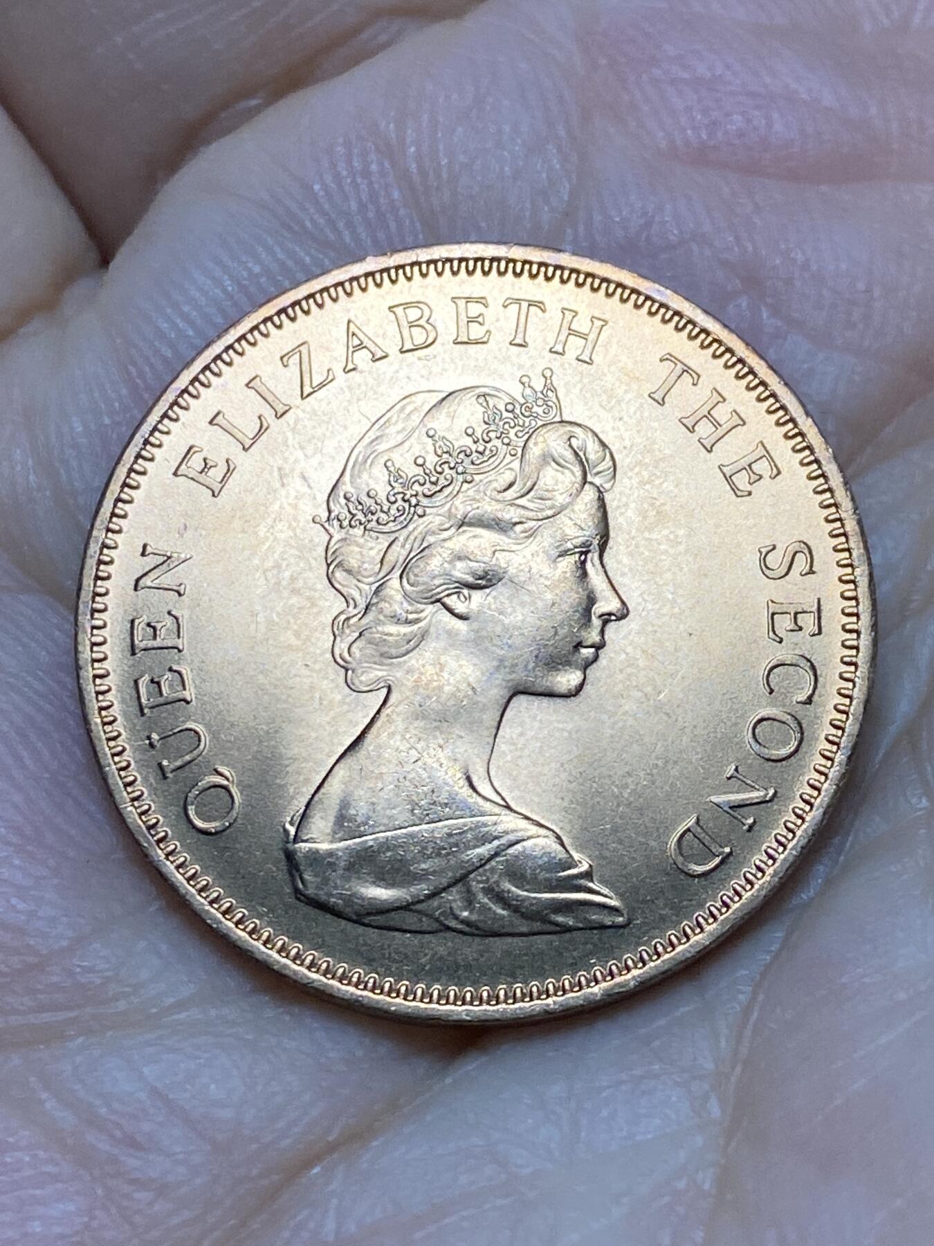 2026年第十八场(总第一百八十七场）外国好品散币场(免佣金) 原光好品–英属泽西岛🇯🇪1971年2新便士(伊丽莎白二世中年花冠，十进制第一套，首发年)