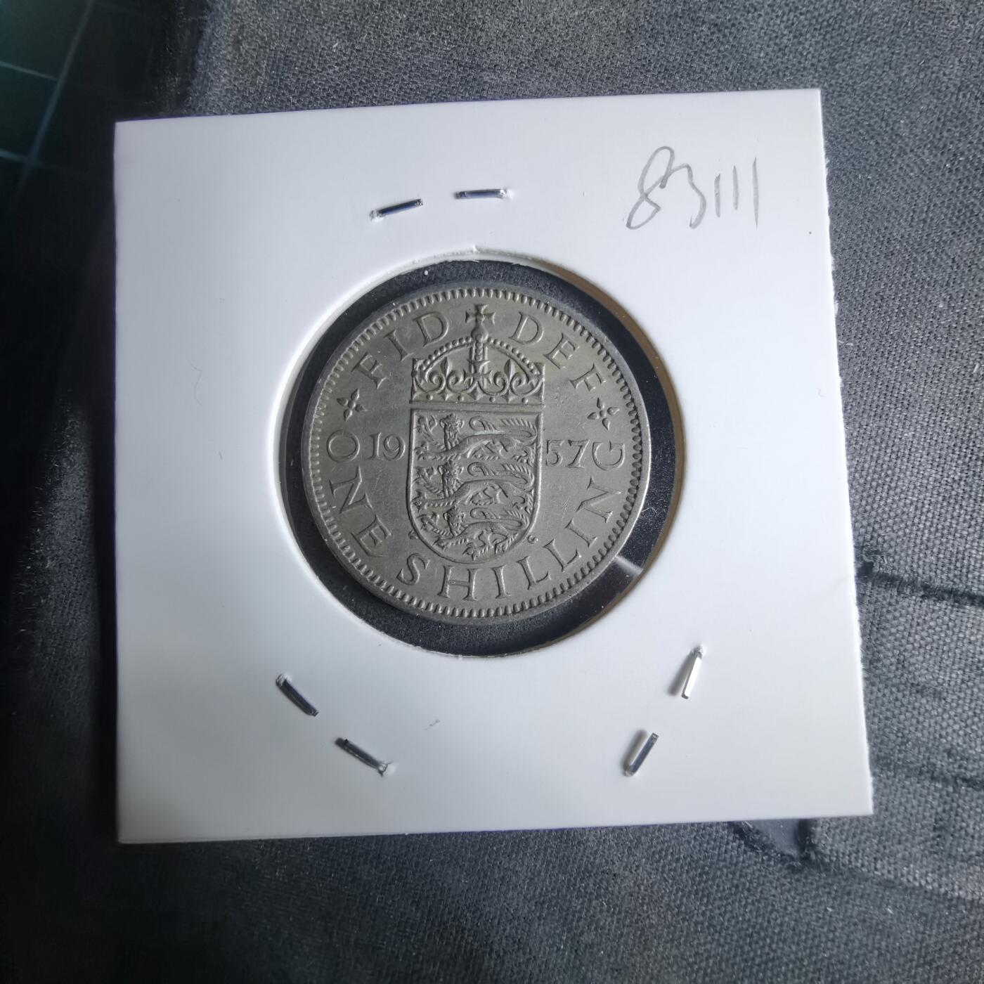 沼泽如烟--第983场 英国1957年1先令