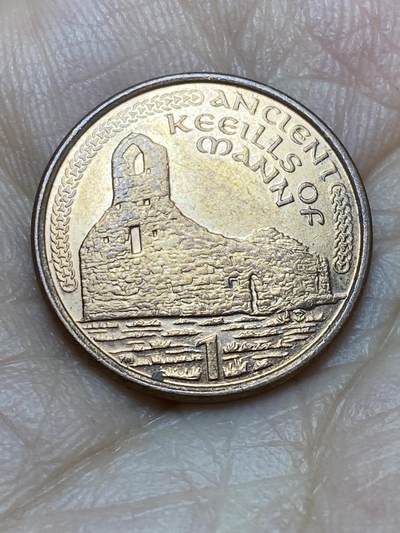 2026年第十八场(总第一百八十七场）外国好品散币场(免佣金) - 英属马恩岛🇮🇲2002年1便士(伊丽莎白二世老年第二套)