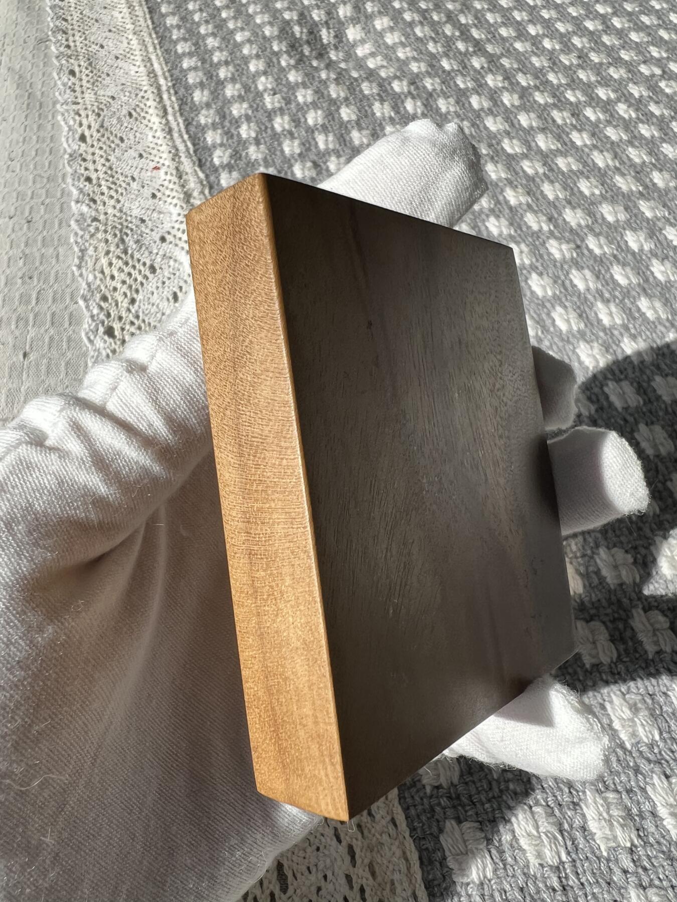 零元拍：A35金丝楠平安无事牌，3D立体水波香喷喷的小金砖，金光闪闪，77.5/6916.5MM