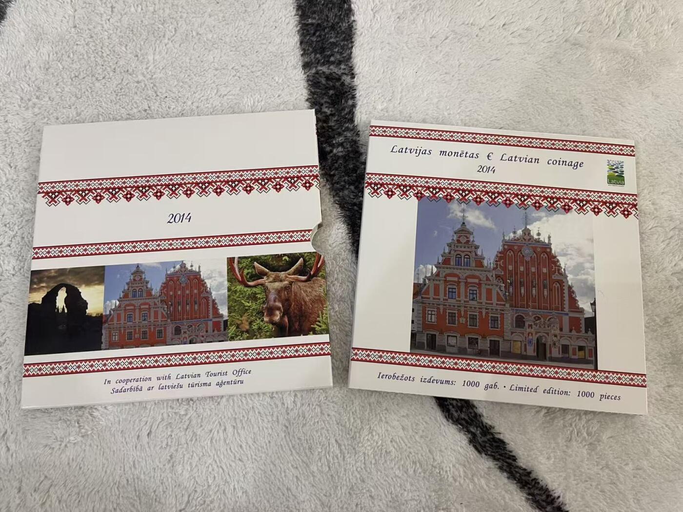 ❤️【币观天下】❤️ 第342期钱币秒杀拍卖场- 2026.2.4秒杀专场 长期征集拍品  拉脱维亚2014年欧元官方套币 发行量仅1000套 