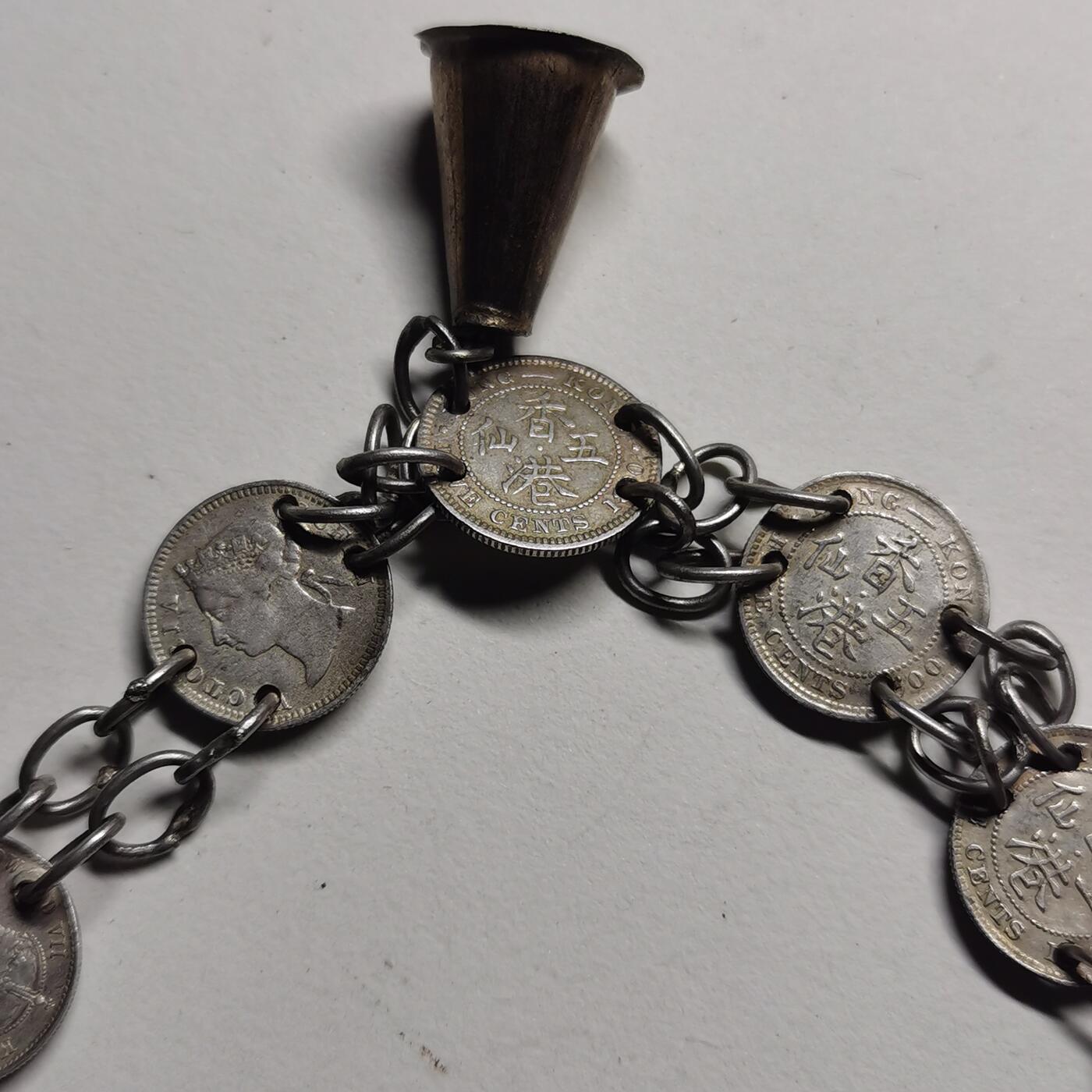 杂件专场98期 清代银链