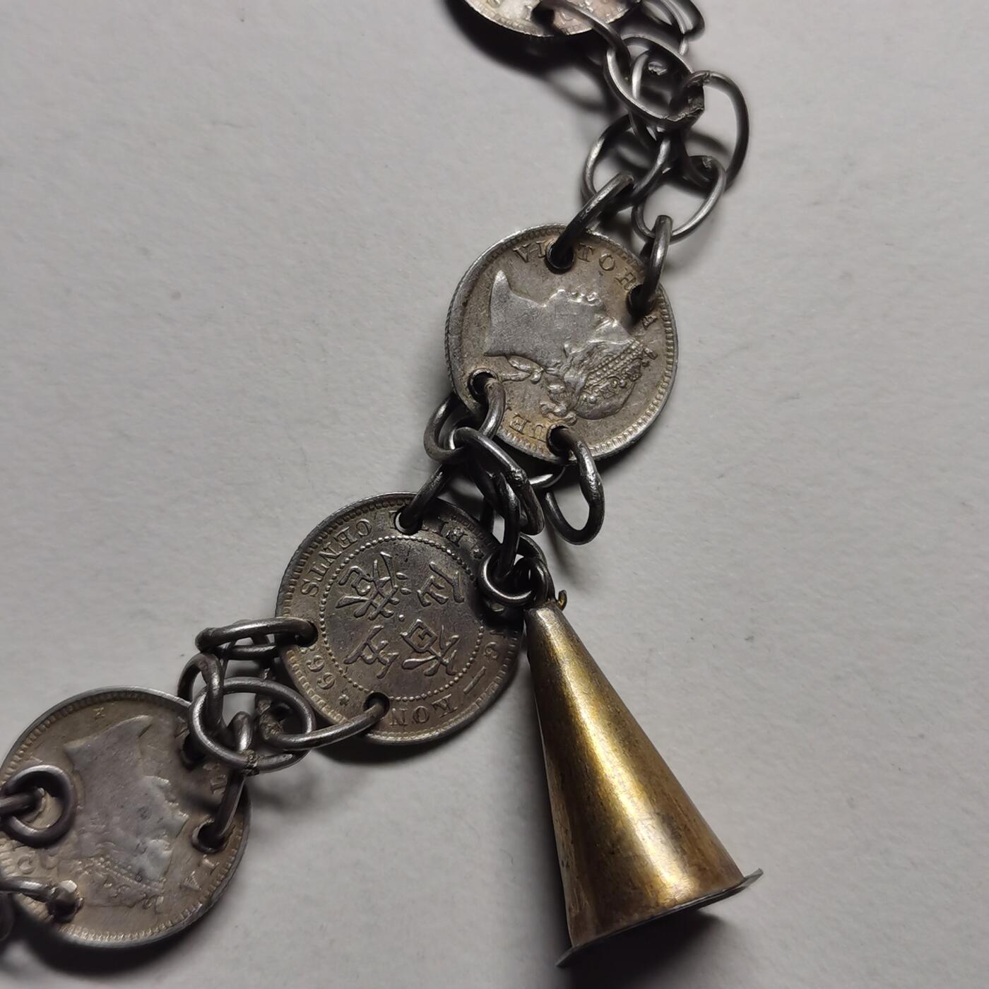 杂件专场98期 清代银链