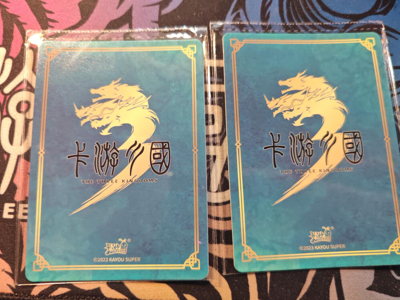 卡牌实验室开始第十三次实验 【PR】卡游三国 潮玩武圣×2