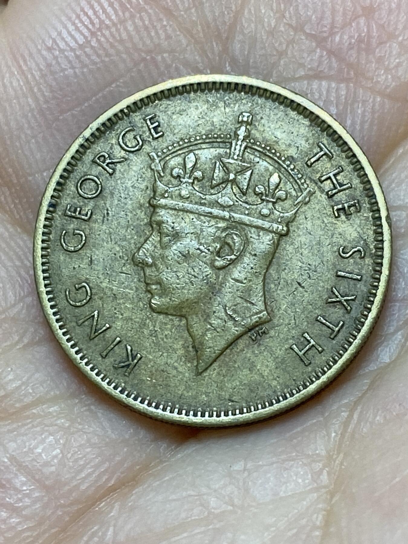 2026年第十八场(总第一百八十七场）外国好品散币场(免佣金) 香港1949年1毫(乔治六世第三版)