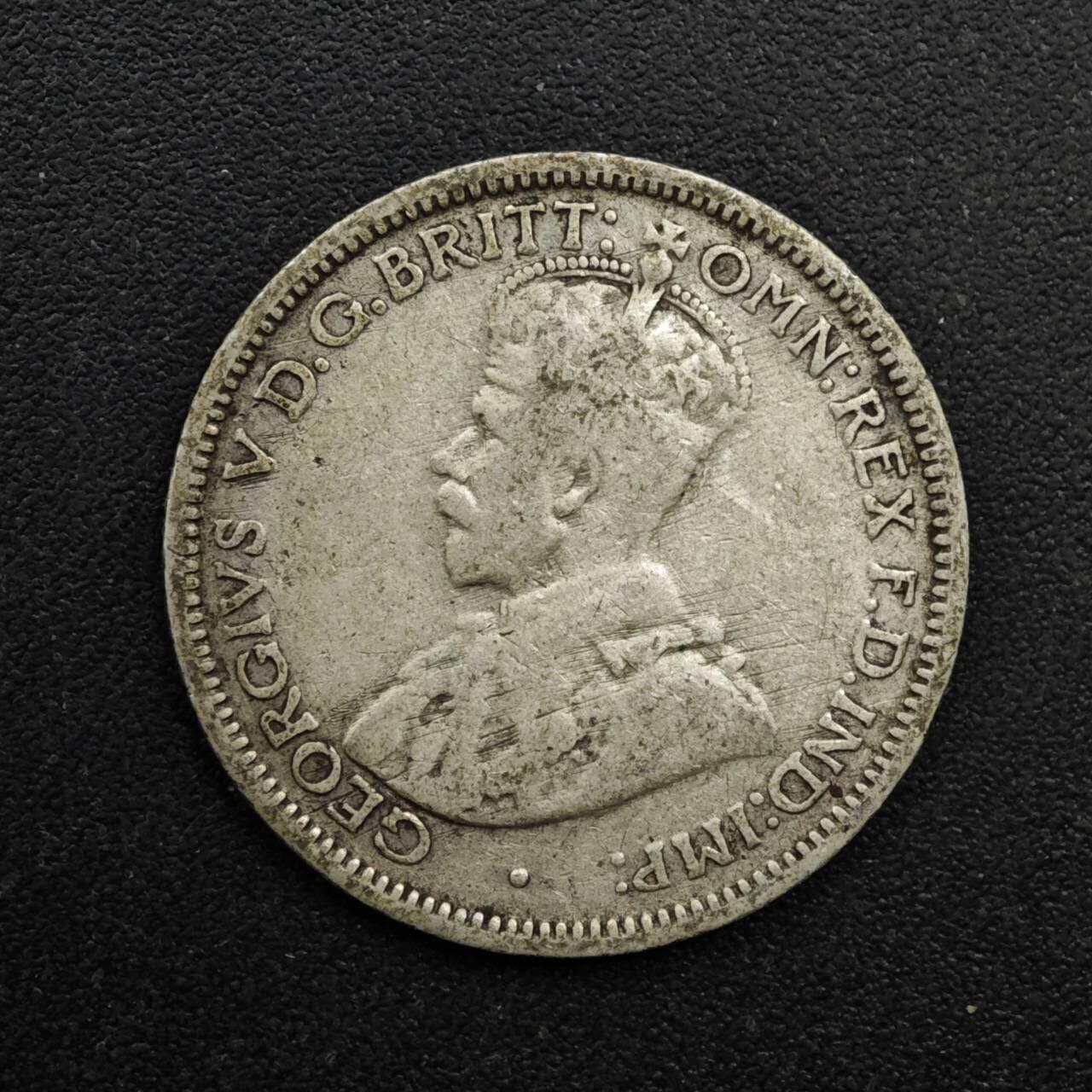 【淘币小摊】实时拍第八百六十三拍   小银币散币场   年前最后一周 之前的预留小年前全部发出 请更换最新收货地址  澳大利亚1934年乔治五世6便士银币