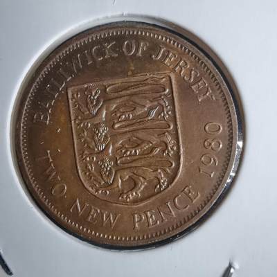 沼泽如烟--第983场 - 泽西1980年2便士