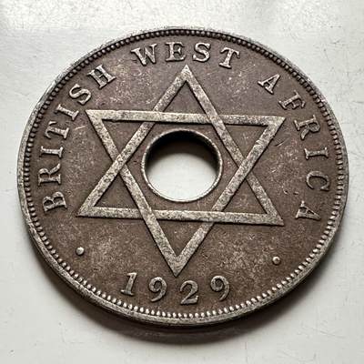 🌹外币初藏🌹🐯2026年第15场  每周二四六晚8️⃣点 接代拍 - 英属西非1929年一便士