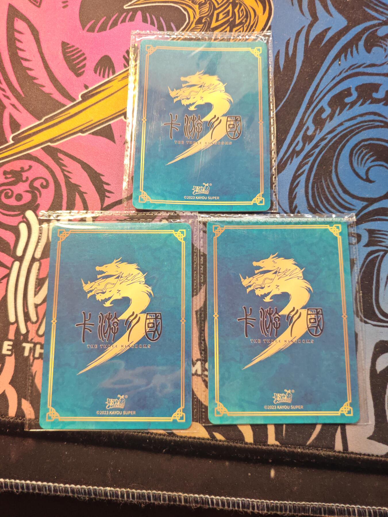 卡牌实验室开始第十三次实验 【PR】卡游三国 观沧海×3