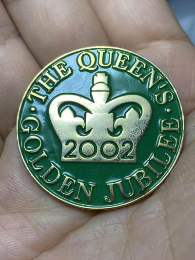 2026年第十八场(总第一百八十七场）外国好品散币场(免佣金) - 英国🇬🇧2002年纪念章(伊丽莎白二世登基50周年金禧纪念章)