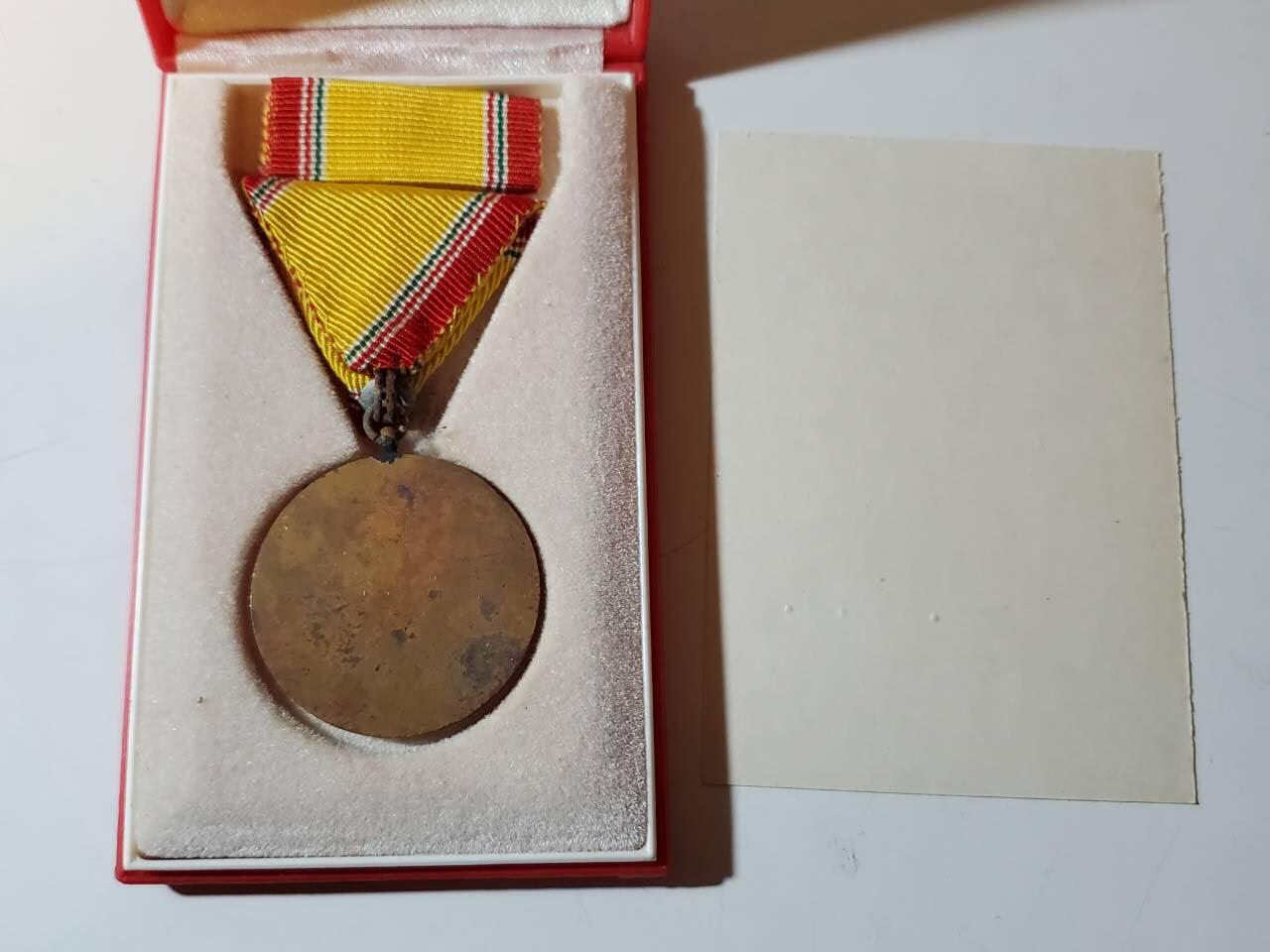 韵星假日军品类拍卖第三十九期暨默多克中校夫妇专场 -- Rimey Holidays Militaria Auction 39 & The Modoks Collection  匈牙利人民共和国默多克中校人民军十年忠诚服务奖章带原盒略证