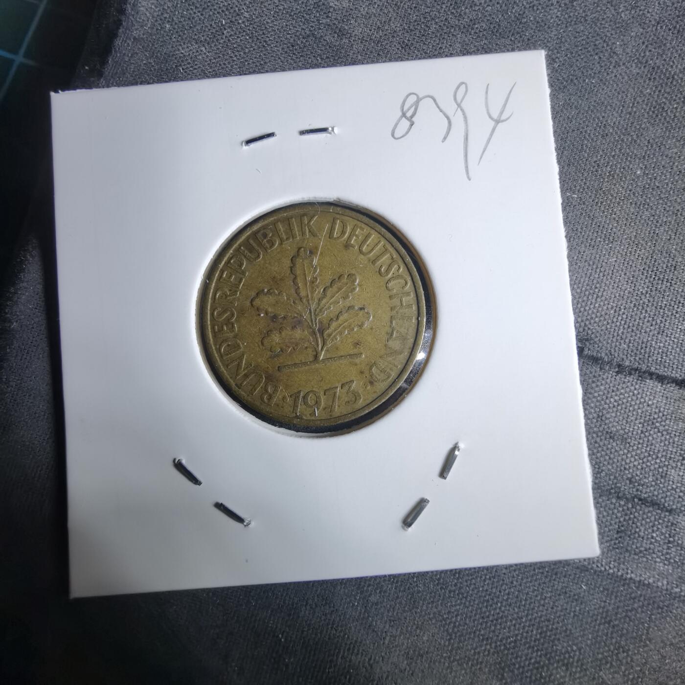 沼泽如烟--第983场 德国1973年10芬尼