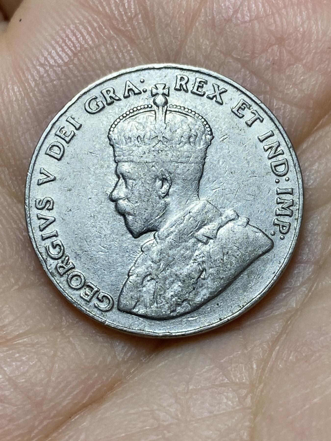 2026年第十八场(总第一百八十七场）外国好品散币场(免佣金) 加拿大🇨🇦1927年5分(乔治五世第四版)