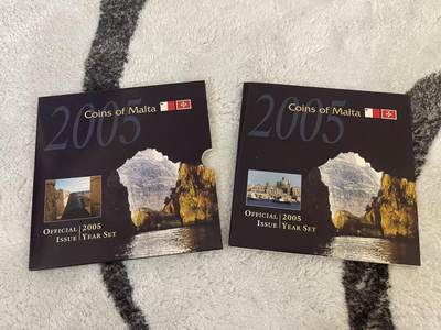 ❤️【币观天下】❤️ 第342期钱币秒杀拍卖场- 2026.2.4秒杀专场 长期征集拍品  - 马耳他2005年欧元前官方套币 