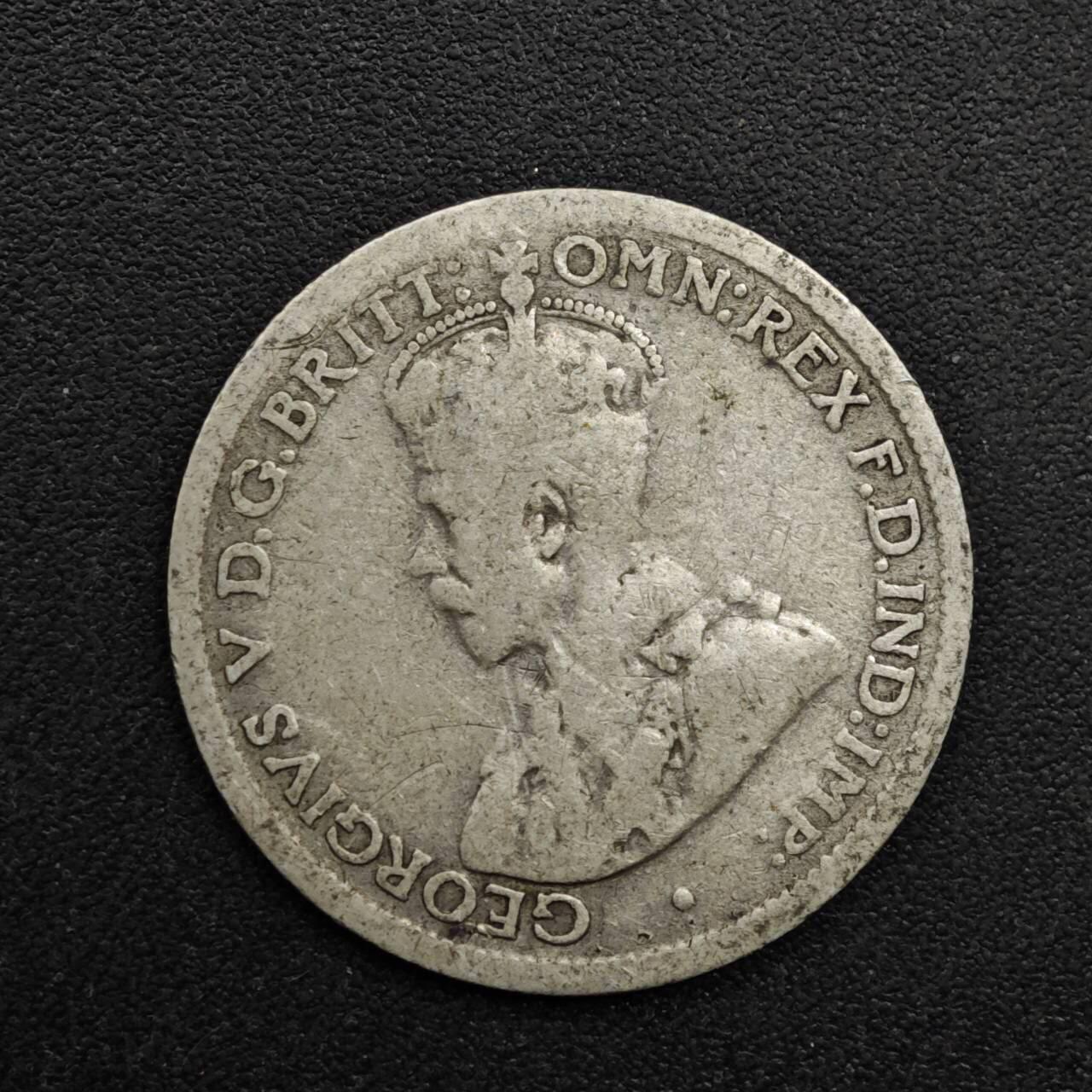 【淘币小摊】实时拍第八百六十三拍   小银币散币场   年前最后一周 之前的预留小年前全部发出 请更换最新收货地址  澳大利亚1924年乔治五世6便士银币