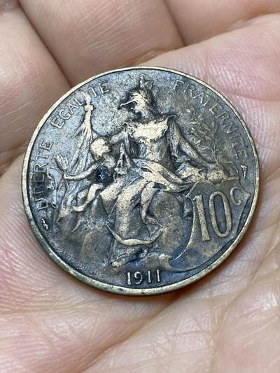 2026年第十八场(总第一百八十七场）外国好品散币场(免佣金) - 法兰西第三共和国1911年10生丁