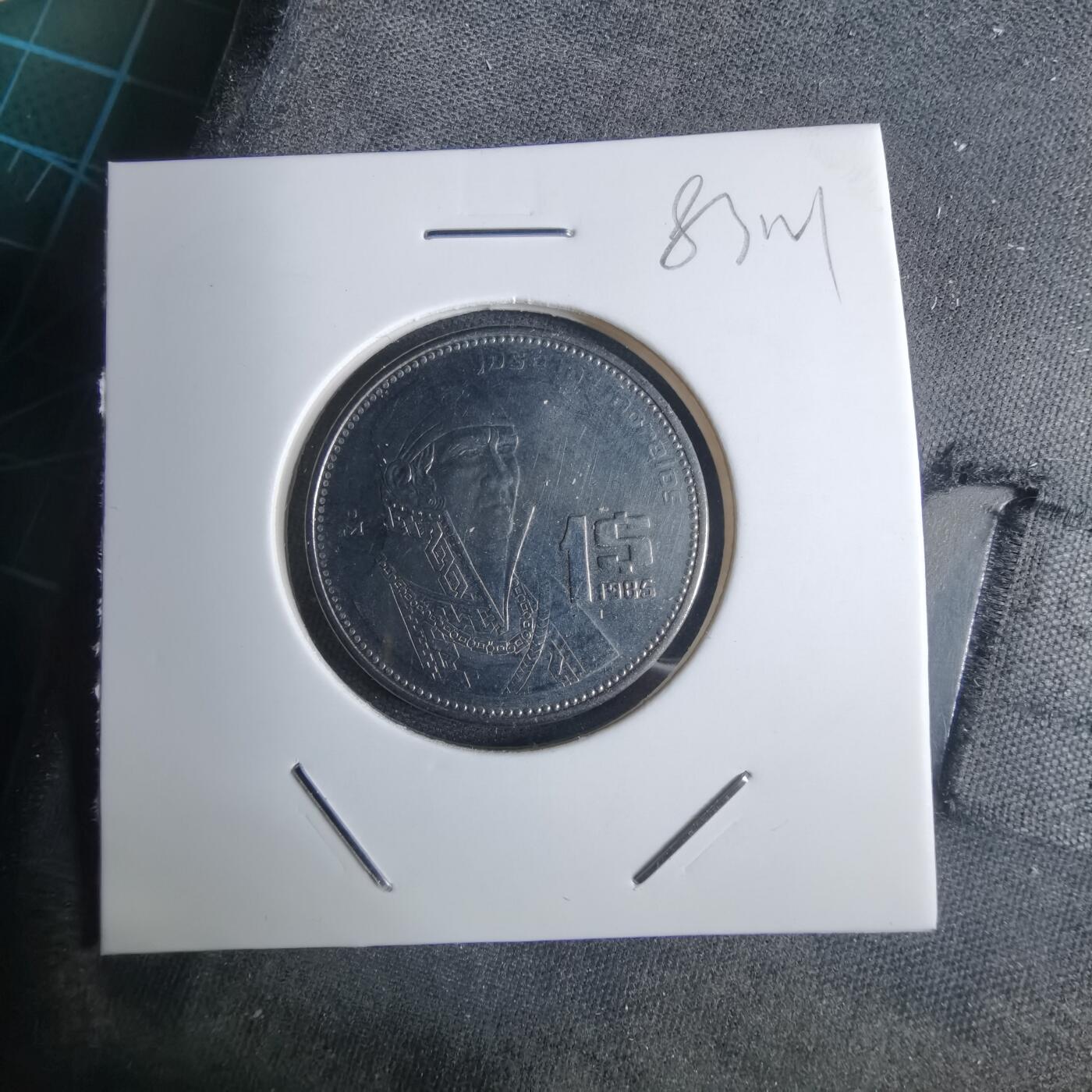 沼泽如烟--第983场 墨西哥1985年1比索