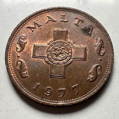 🌹外币初藏🌹🐯2026年第15场  每周二四六晚8️⃣点 接代拍 - 马耳他1977年一分