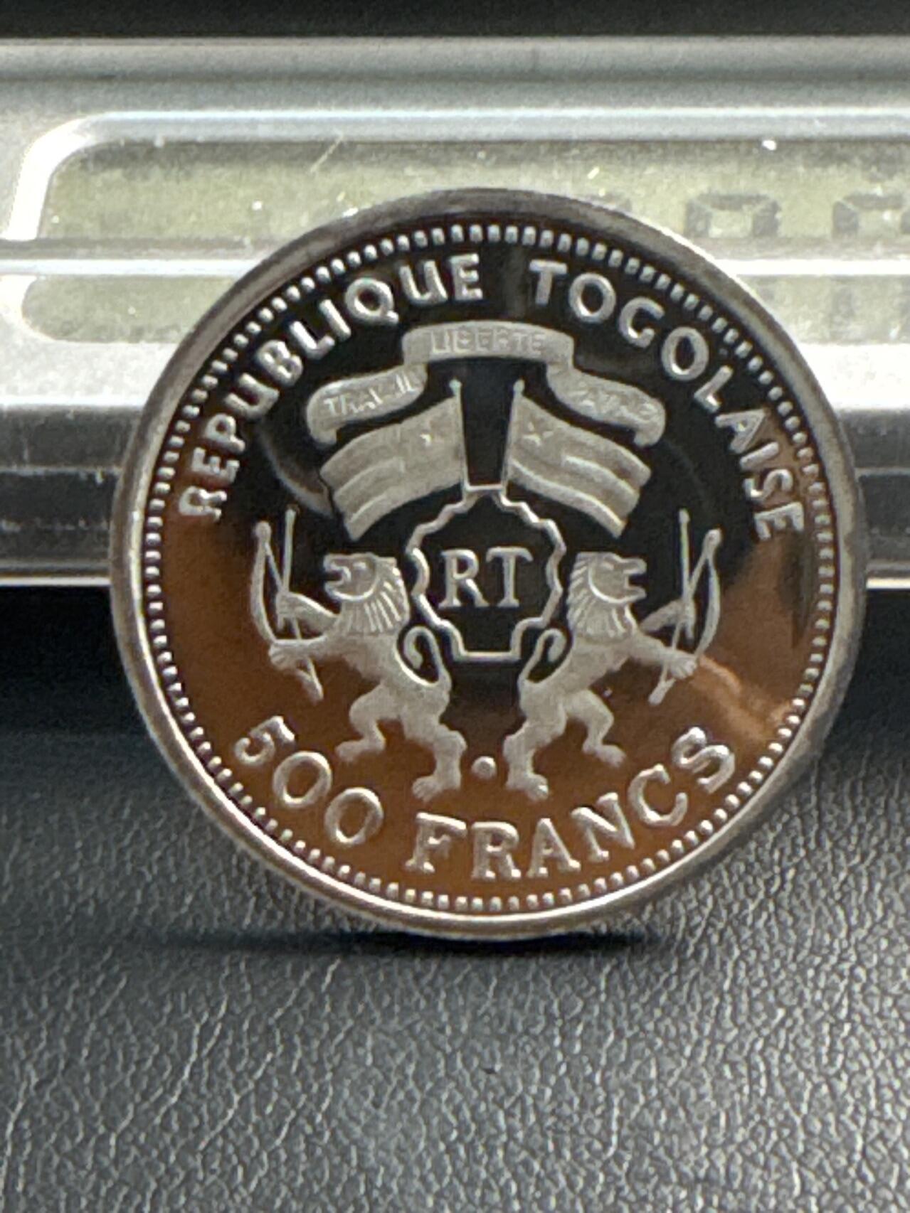 ❤️【币观天下】❤️ 第342期钱币秒杀拍卖场- 2026.2.4秒杀专场 长期征集拍品  1955 多哥共和国 爱因斯坦纪念币 【精制】银币