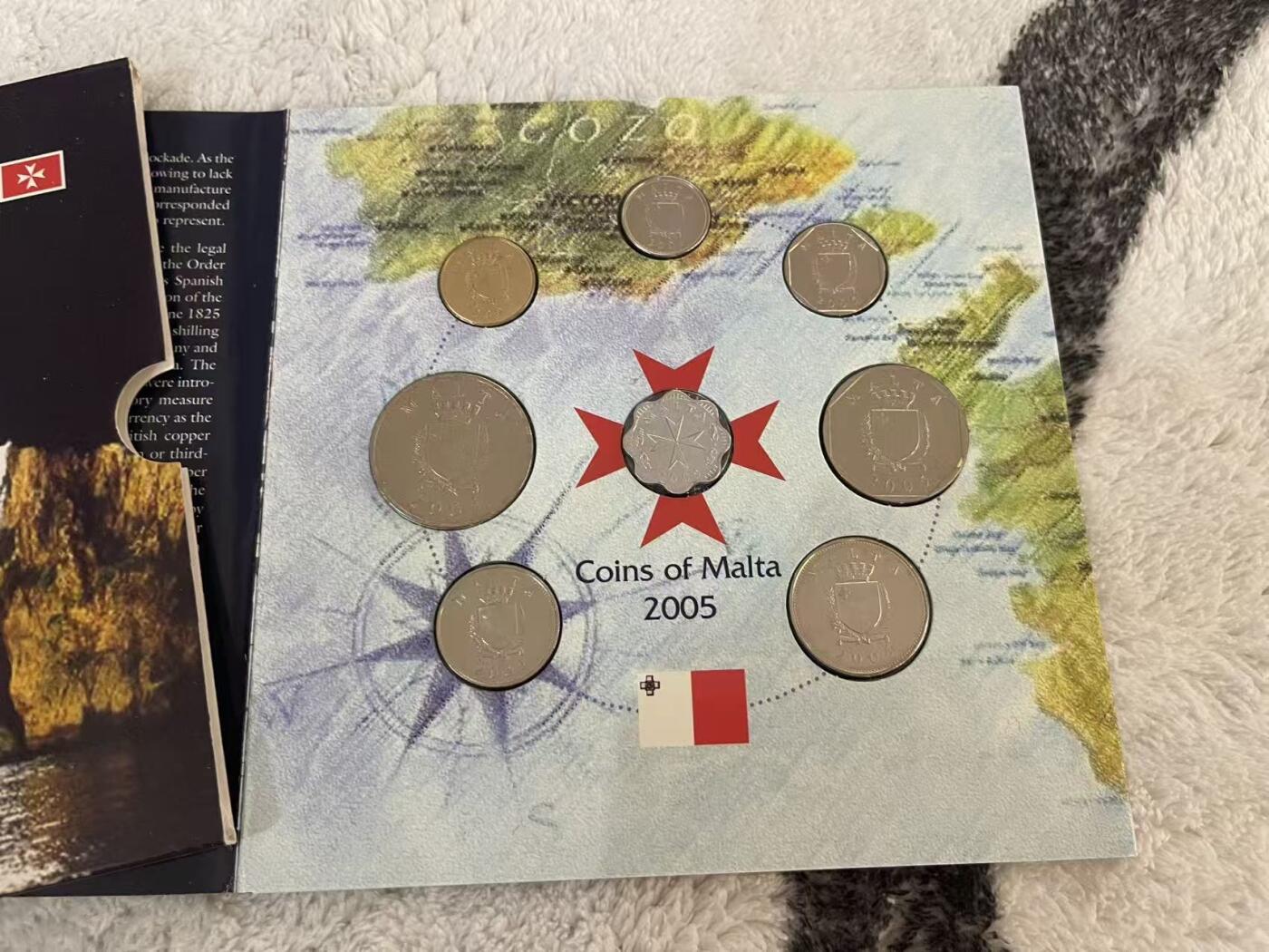 ❤️【币观天下】❤️ 第342期钱币秒杀拍卖场- 2026.2.4秒杀专场 长期征集拍品  马耳他2005年欧元前官方套币 