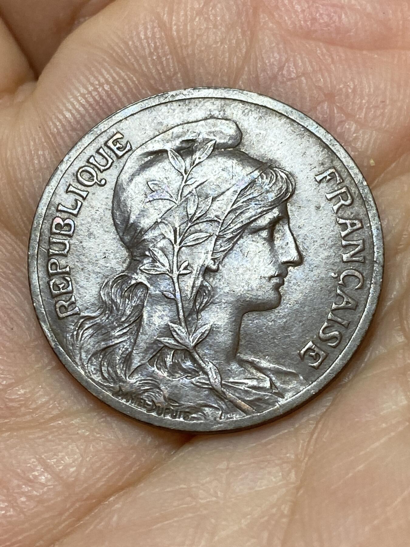 2026年第十八场(总第一百八十七场）外国好品散币场(免佣金) 好品–法兰西第三共和国1906年5生丁