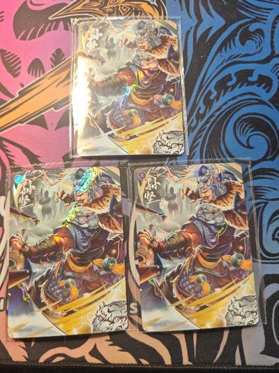 卡牌实验室开始第十三次实验 - 【PR】卡游三国 孙坚×3