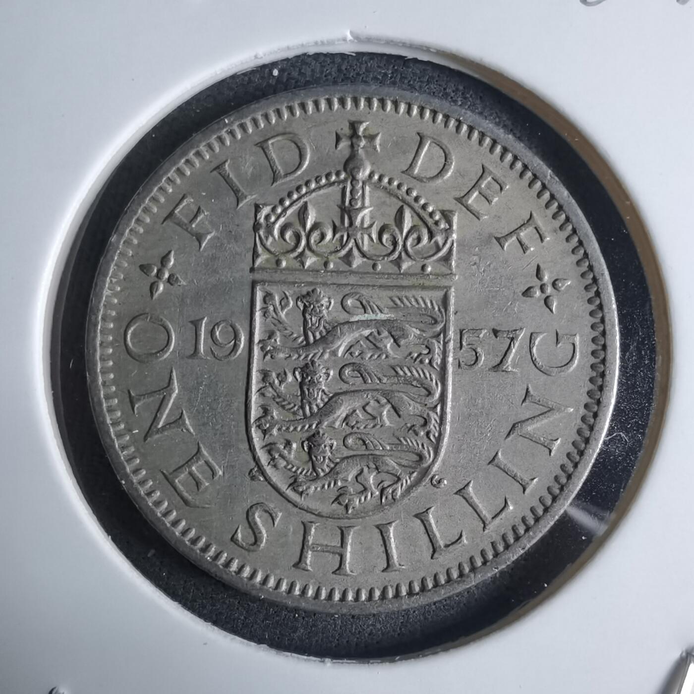 沼泽如烟--第983场 英国1957年1先令