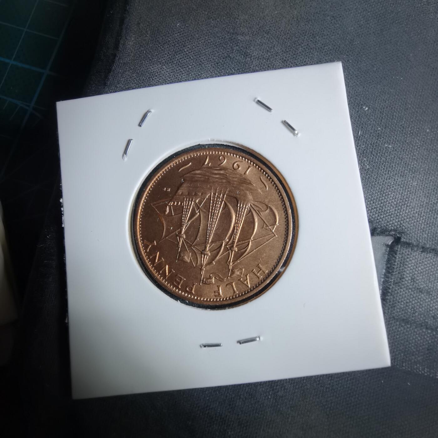 沼泽如烟--第983场 英国1967年半便士