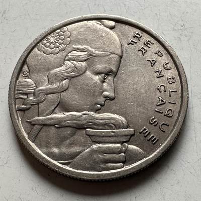 🌹外币初藏🌹🐯2026年第15场  每周二四六晚8️⃣点 接代拍 - 法国1954年100法郎