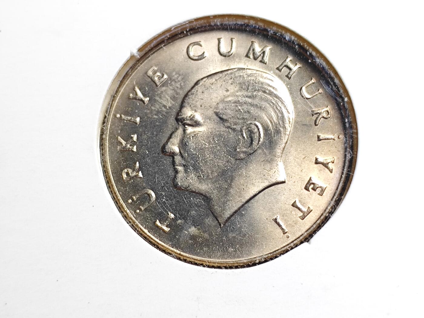 KK钱币收藏小铺  第400期  百期特拍（四拍之四）2月预留时间 周末发货  1984土耳其大小面值清年一套 官方发行！带土耳其造币厂纪念章 少见！