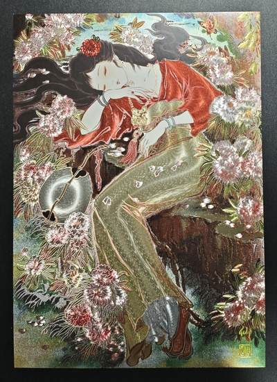 天玑星卡拍第167期《2.2周一截拍》持续收拍收评中 满赠卡需备注 - 焱卡文化 仙梦红楼 彫仙 029/333 A4粗闪大卡