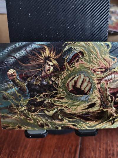 新人拍卖第一场，妹卡更新中！（本店满180包邮，周六截拍无佣金，欢迎送拍） - 星宿出品，龙拳粗闪特卡。